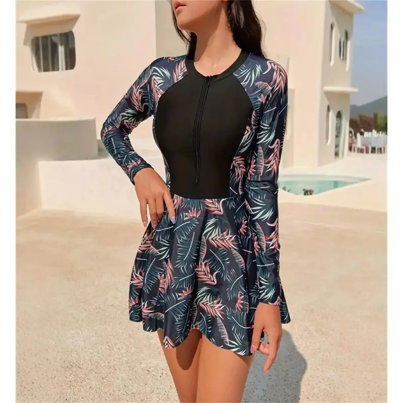chinese dress ladies Splash Around Swim Dress main image 1