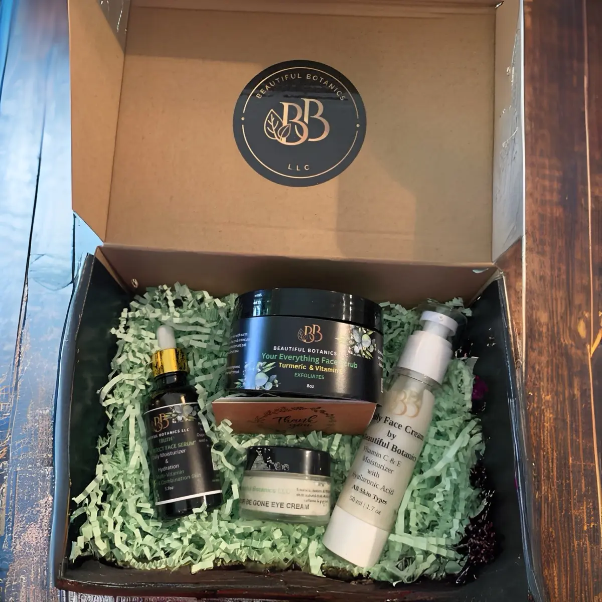 Your Complete Skincare Bundle  Dry Skin  Sensitive Skin Hydrating Face Scrub  Turmeric  Serum  Hydrate  Skin Repair  Moisturizer  Cream