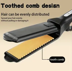 Professional Hair Straightener with LCD Display, Hair Straightening Iron, Hair Styling Tool for Home and Salon Use, Flat Iron