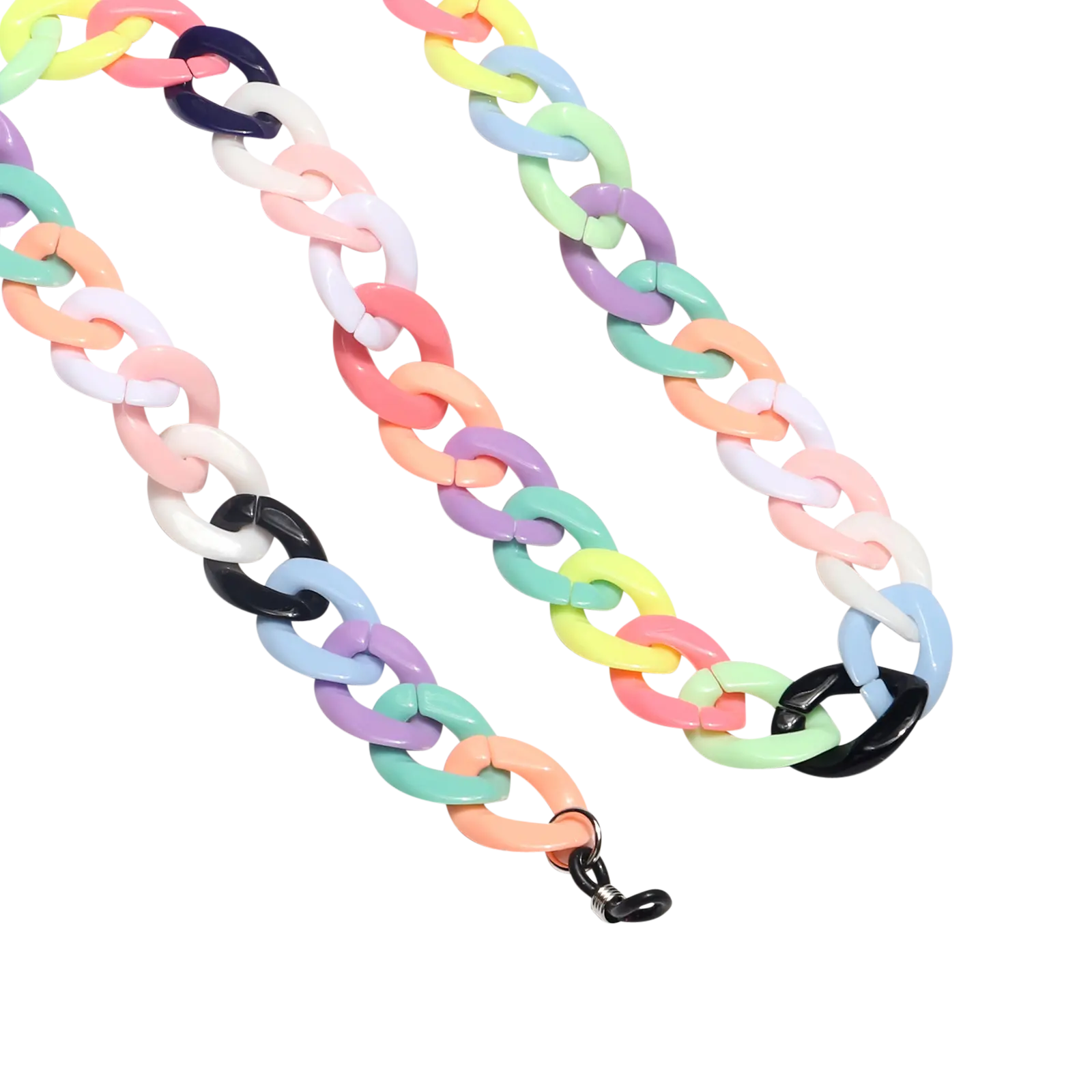 Girls' Multi-Color Plastic Sunglass Chain