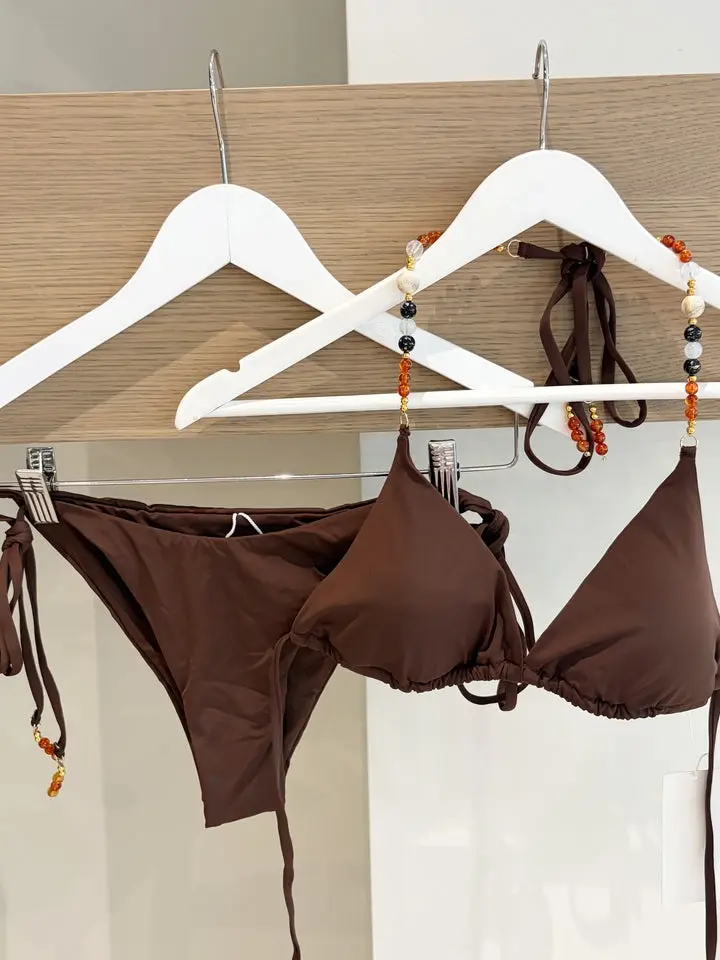 Bali Bliss Beaded Bikini Set