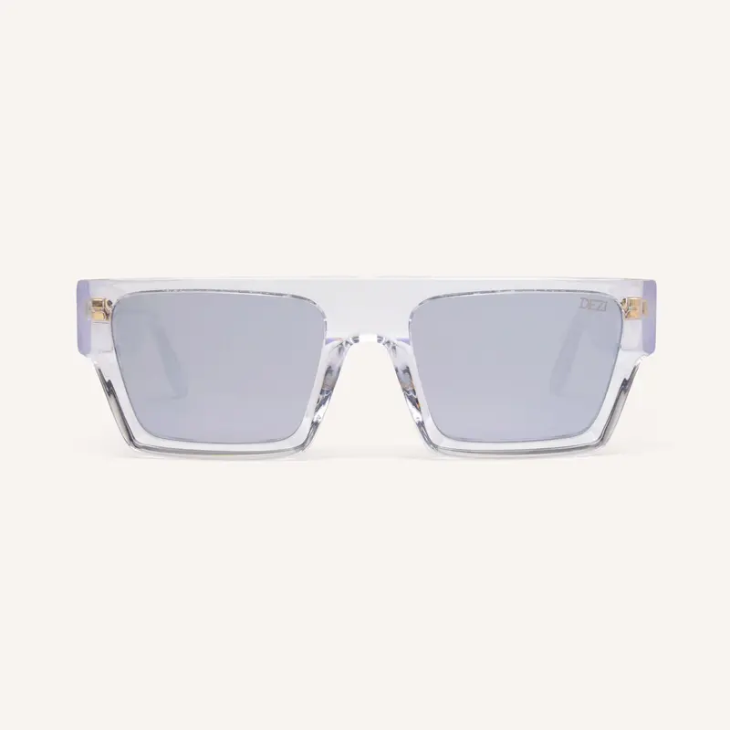 DEZI SLICK ICY - Square Flat Top Sunglasses