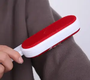 Self-cleaning Lint Sticking Roller 2 Sides Dedusting Brush Pet Hair Remover Brush Removing Dog Cat Hair from Sofa Carpet Clothes