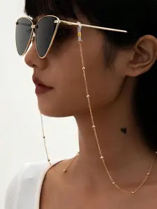 Fashionable Beaded Eyeglass Chain, Anti-slip Glasses Chain, Thin Eyewear Accessories for Women & Girls, Trendy All-match & Exquisite Glasses Accessories for Birthday Gift, Glasses Holder