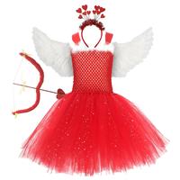 Red Gril White wings