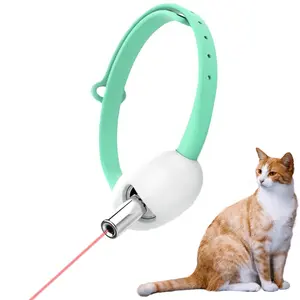 Cat Collar Laser Interactive Toys for Indoor Cats with Remote Control