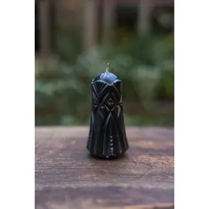 Crystal Shaker Beeswax Candle