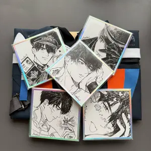 Love and Deepspace Caleb SKetch Style Fanart Acrylic Mini Board Full set (5 designs)