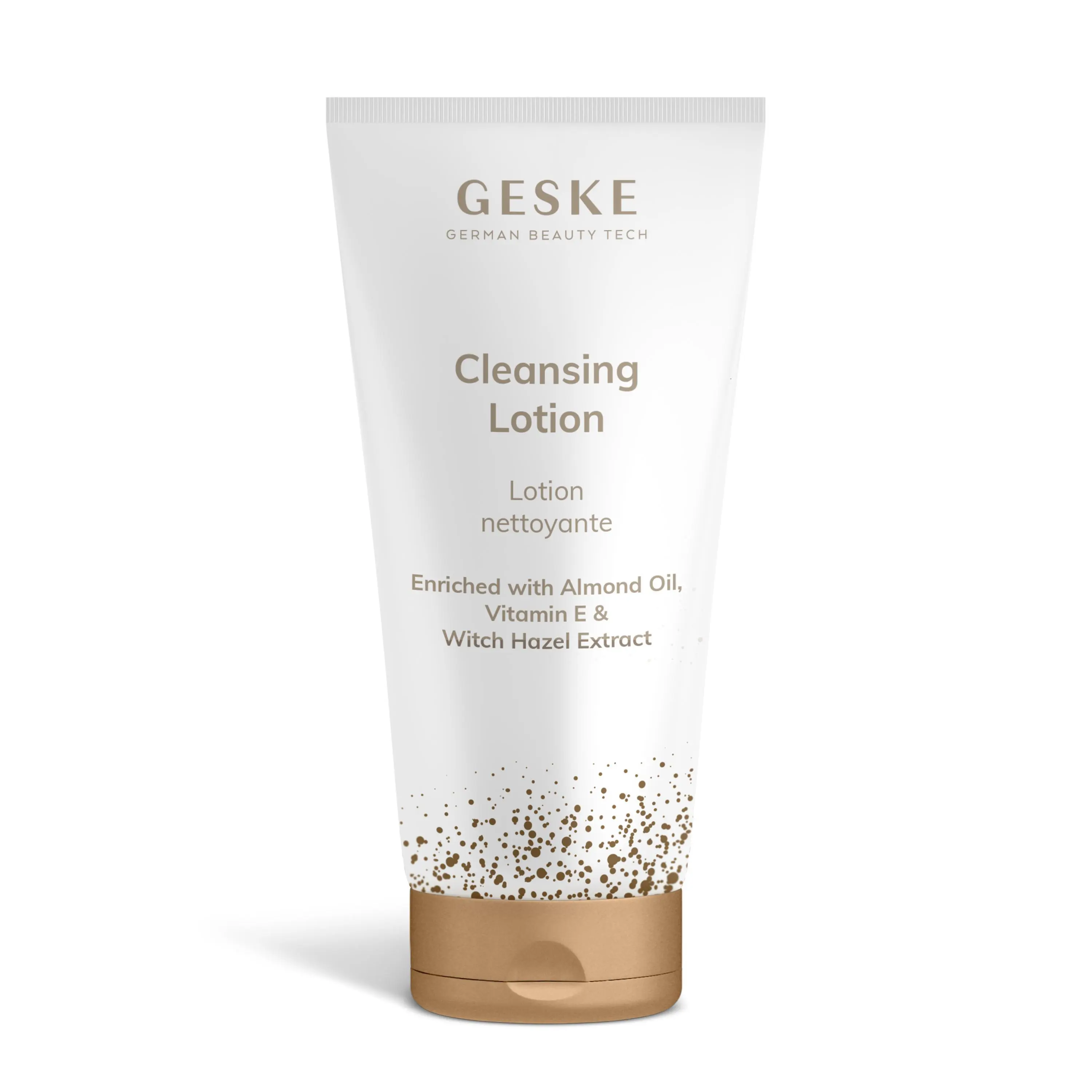 GESKE Cleansing Lotion | With Almond Oil, Vitamin E & Witch Hazel Extract | For Perfecting & Brightening Impure Skin | Daily Use | All Skin Types | Youthful Glow | Vegan Formula