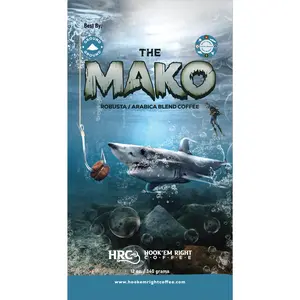 The Mako - Robusta / Arabica Blend Coffee The Mako - Robusta / Arabica Blend Coffee