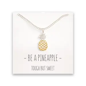 Pineapple Necklace – Gold and Silver/Gold