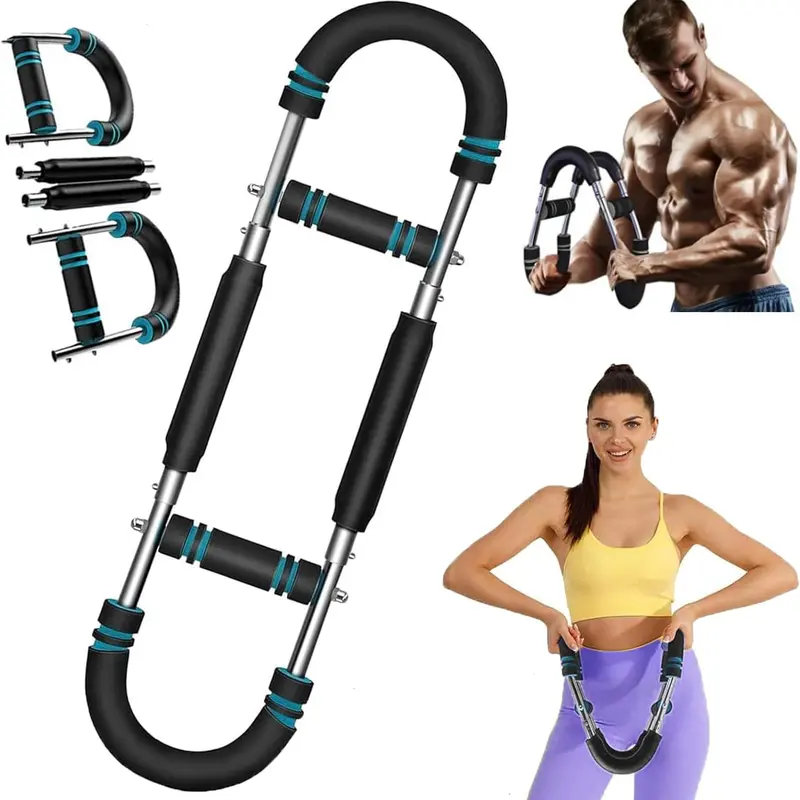 Adjustable Twister Arm & Chest Trainer – Upper Body Workout Equipment for Men | Strengthen Arms, Chest, Shoulders & Forearms