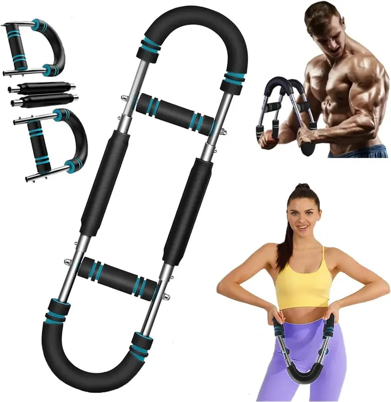 Adjustable Twister Arm & Chest Trainer – Upper Body Workout Equipment for Men | Strengthen Arms, Chest, Shoulders & Forearms
