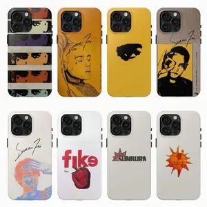 Dominic Fike Sunburn Album Phone Case For iPhone And Samsung Indie Rock Music Lover Laid Back Summer Aesthetic Y