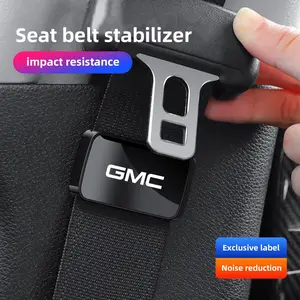 Magnetic Suction Car Seat Belt Fixing Clips Seat Belt Holder Stabilizer Fastener For GMC Terrain Sierra Canyon Yukon Acadia Savana Denali AT4 Granite