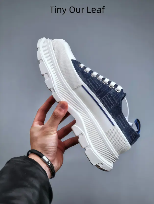 Soft breathable woven sneakers keep feet dry during warm spring outdoor trips