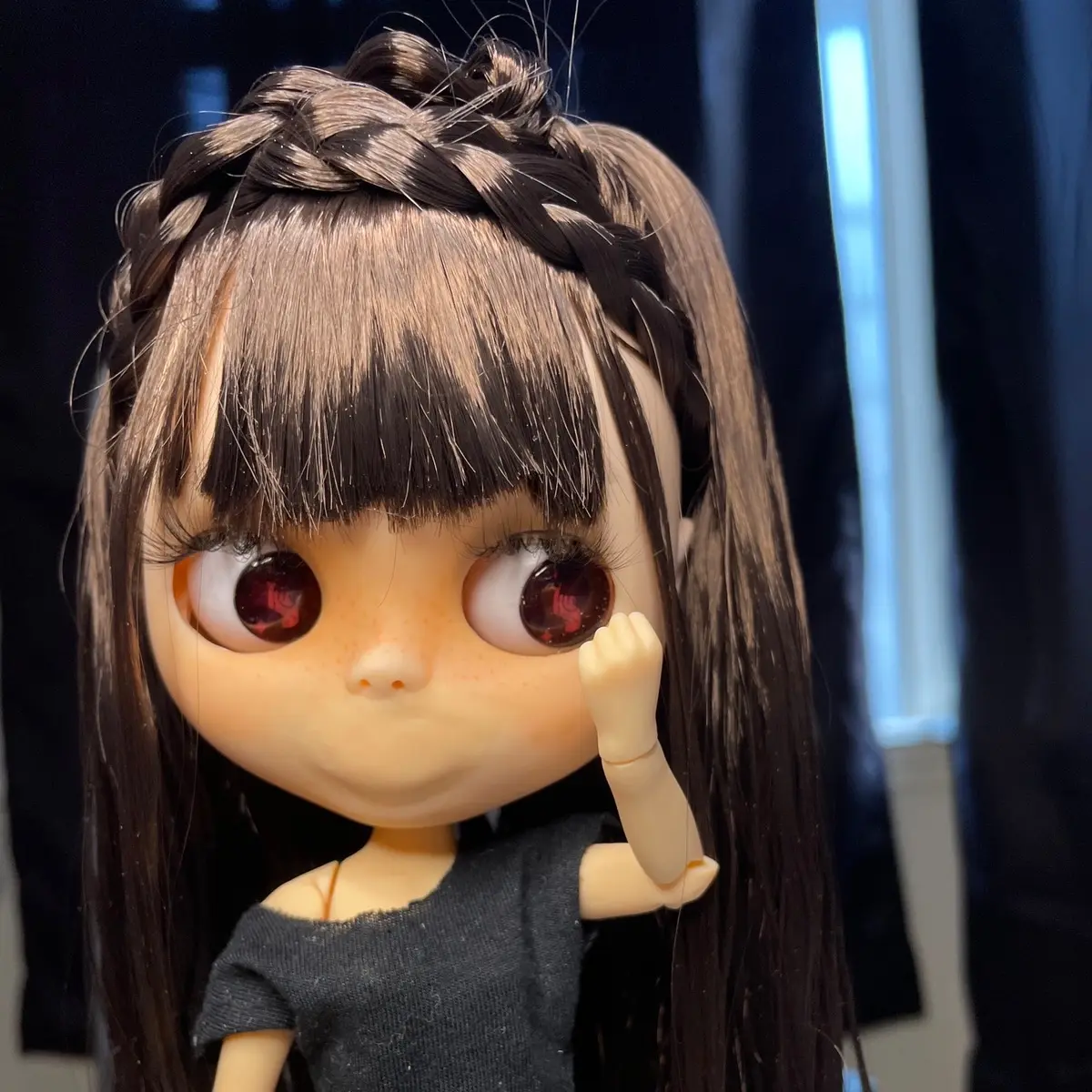Custom Wednesday Blythe Doll Custom Wednesday Blythe Doll