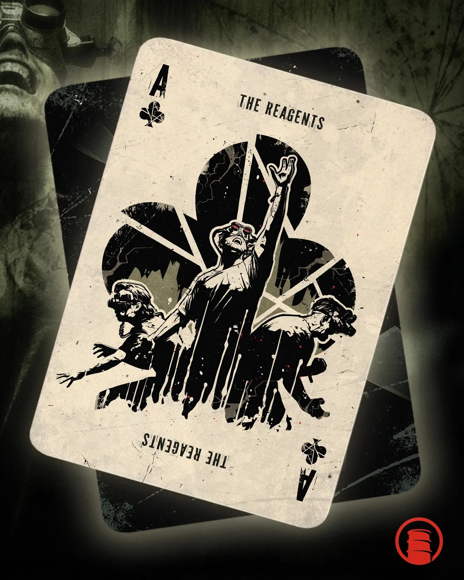 Outlast Playing Cards | Horror Game Matte Poker Deck | Gamer Gift