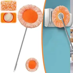 360 Rotatable Adjustable Cleaning Mop, Beneath Cleaning Mop, 5s to Absorb Water, Long Handle Microfiber Easy Cleaning, Extended Handle Wall CleanMop, for High Places, Corners, Gaps