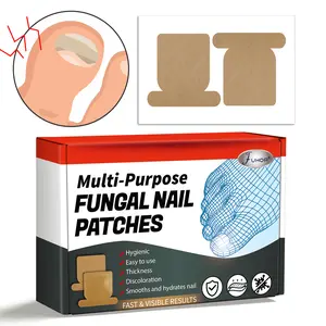 60PCS Fungal nail repair patches, suitable for damaged, discolored, and fragile nails - gentle, easy to use, long-lasting care