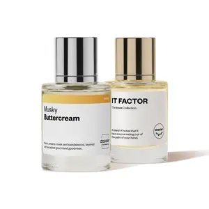 IT Girl Duo, Dossier, Unisex Perfume Bundle, 2x50ml, Eau de Parfum, IT Factor, Musky Buttercream