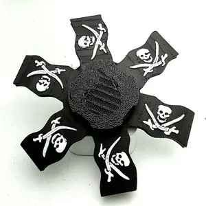 Jolly Roger Animated Zoetrope (Please Read Description Before Purchase for How To: Viewing Instructions) Skull Punk Figures