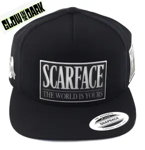 SCARFACE The World is Yours Glow In the Dark Hat