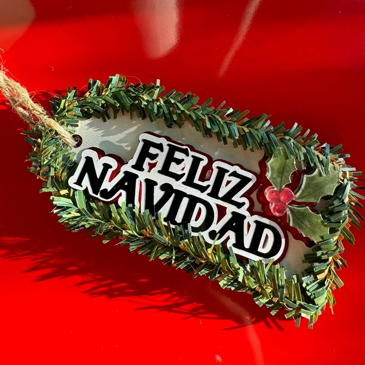 Feliz Navidad Gift Tag - Perfect for the Holidays