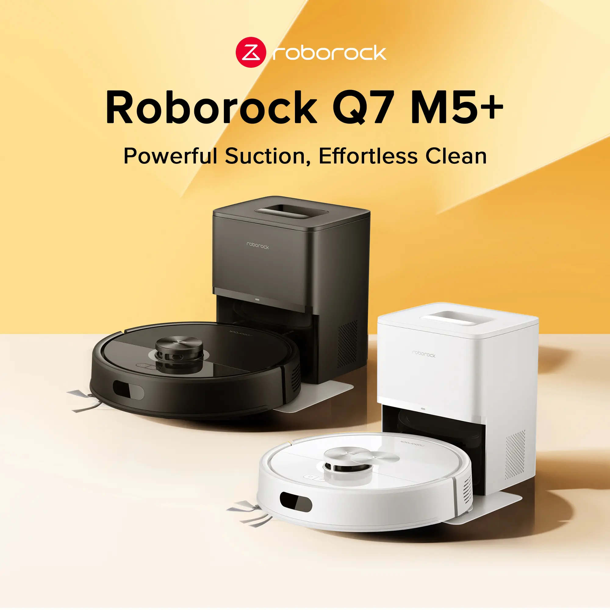 【Certified Refurbished -Excellent】 Roborock Q7 M5+ Self-Empty Robot Vacuum, 10000Pa Strong Suction	Live			