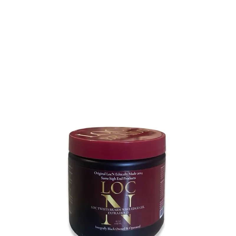Loc N Twists Braids Wave Edge Gel Extra Hold 16 Oz