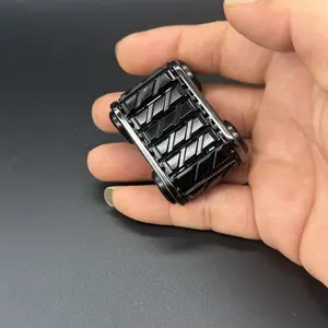 1PC Metal EDC Fidget Spinner Toy, Stress Relief Fidgeting Desk Toy for Adults, Office Relaxation Gift, Stress Relieving Accessory, Colorful Spinning Toy