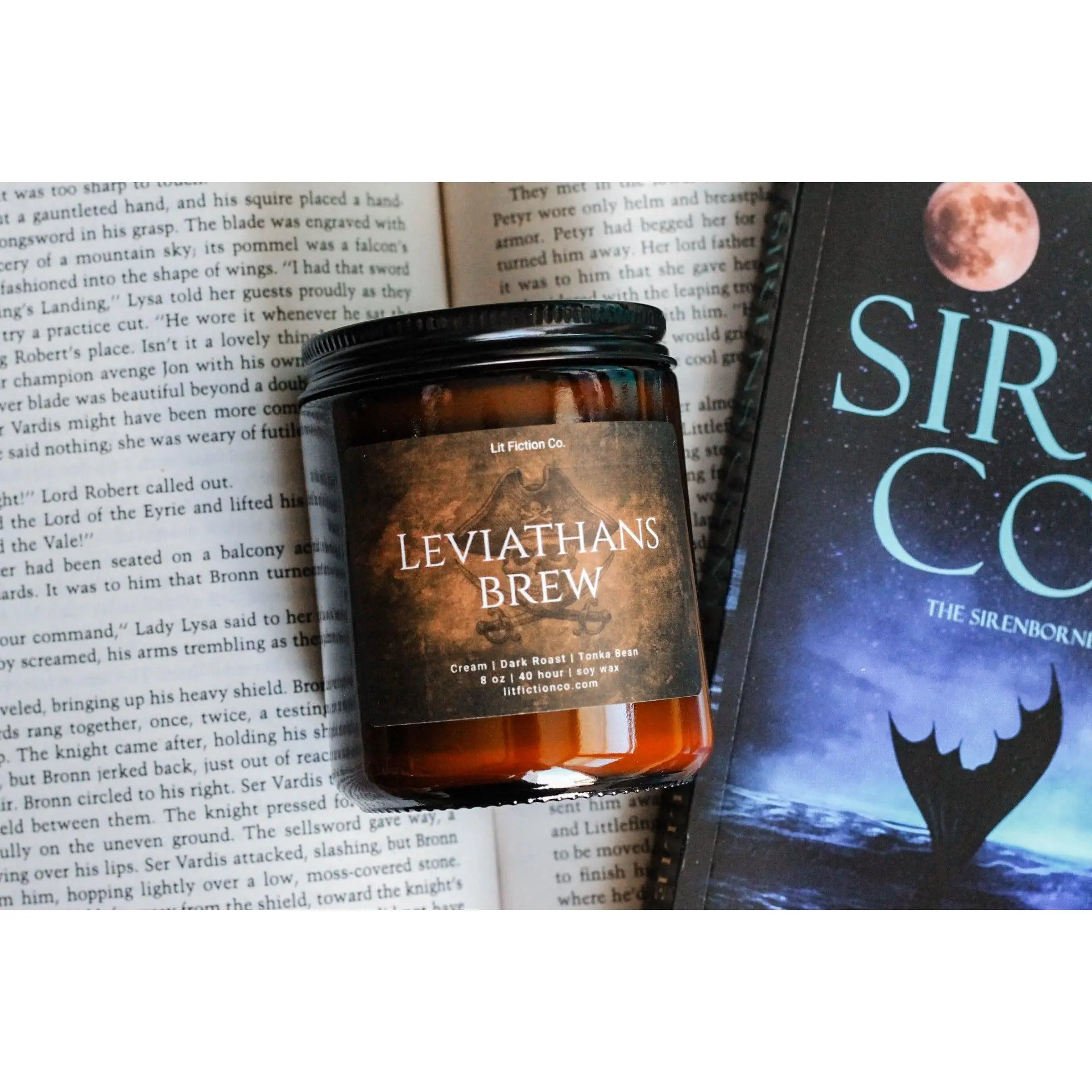 Leviathans Brew | Sirens Cove Licensed Candle Collection | Allie Belle