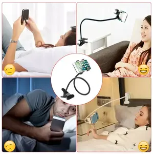 Universal Lazy Mobile Phone Gooseneck Stand Holder