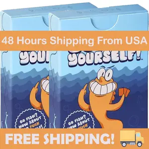 1-3 Pack Fish Card Game for Adults 2026 New Night Party Game Family Classic Interactive Fun Gag Gift for Friends Couples Co-workers 1 Piece quick easy setup