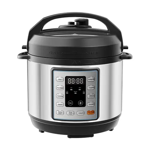 8-in-1 Programmable Digital Pressure Cooker, Multi-Cook Mode, Ceramic Non-Stick Inner Pot, Safe Durable Design - Household Kitchen Appliance for Daily Cooking