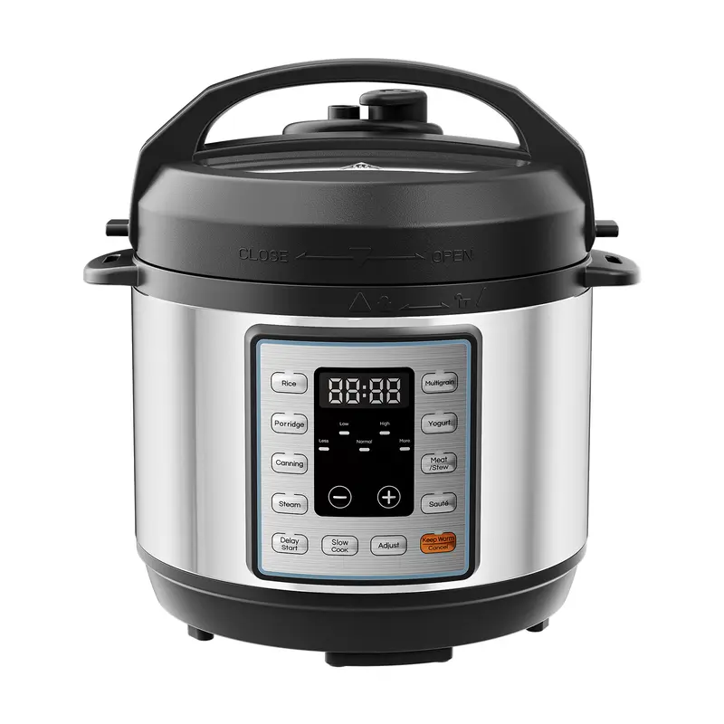 8-in-1 Programmable Digital Pressure Cooker, Multi-Cook Mode, Ceramic Non-Stick Inner Pot, Safe Durable Design - Household Kitchen Appliance for Daily Cooking