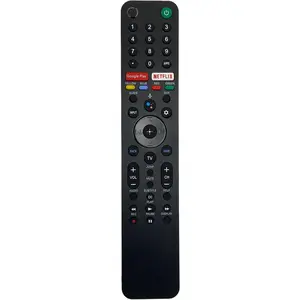 RMF-TX500U Replacement Voice Remote for Sony TVs KD-75X750H KD-55X750H XBR-43X800H with Netflix & Google Hot Keys Black Compatible Models