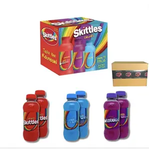 Skittles 3- Flavor Variety Pack (6) 14oz Bottles Wild Berry, Tropical, and Original Flavor | Skittles Juice, Exotic Drinks, Beverage, Exotics on 4th