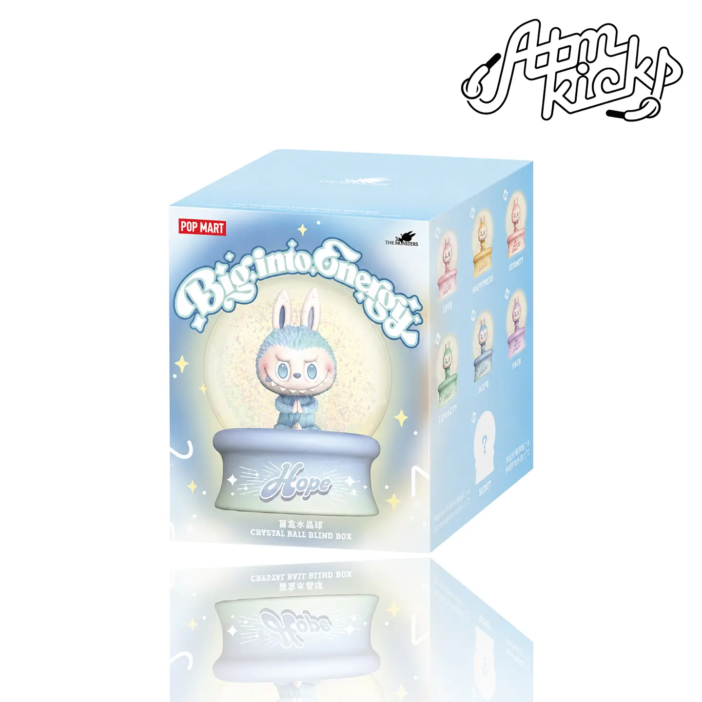Pop Mart Labubu Crystal Ball Single Blind Box Authentic Collectible Cute Gift Trending Rare Limited Collection Brand New Unopened