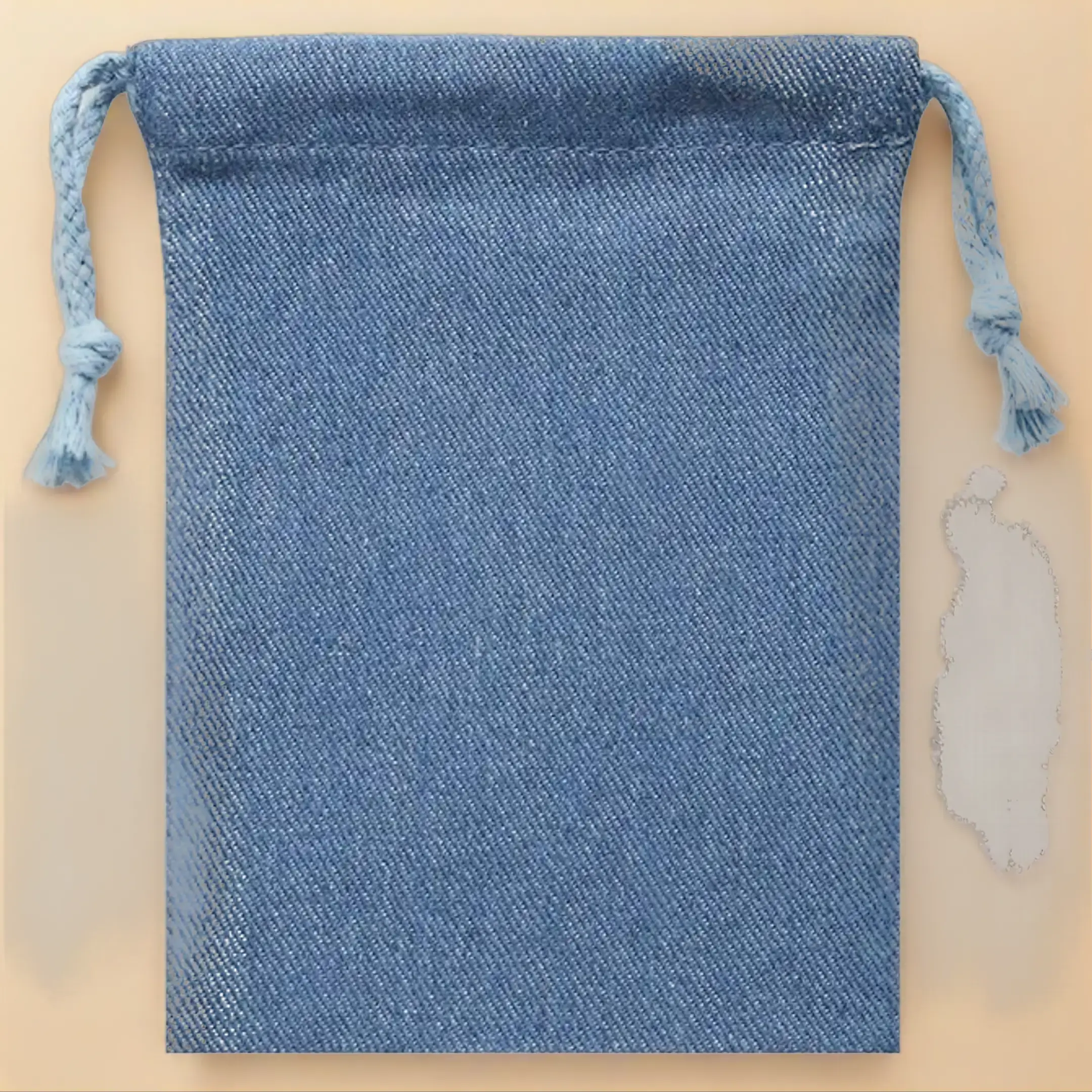 [Lulu'live] Blue Bag for Lulu'live Host - Lightweight Drawstring Closure - Perfect for Gifts and Essentials.newyearnewme