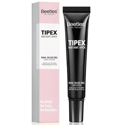 Beetles Tipex Nail Glue - for False Nails Tips and Press On Nails sets  Manicure Nailcare  #TikTokShopBacktoSchool