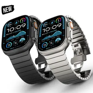 Metal Band for Apple Watch Ultra 3 2 49mm 46mm 44mm 45mm Series 11 10 9 8 7 SE3 316L Stainless Steel Strap for IWatch 41mm 40mm
