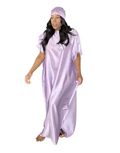 BlameTaya Hmebodies The Luxury Girl MuuMuu (LAVENDER)  Light Weight comfortable loungewear Casual Elegance Nightwear Loose Fit Womenswear