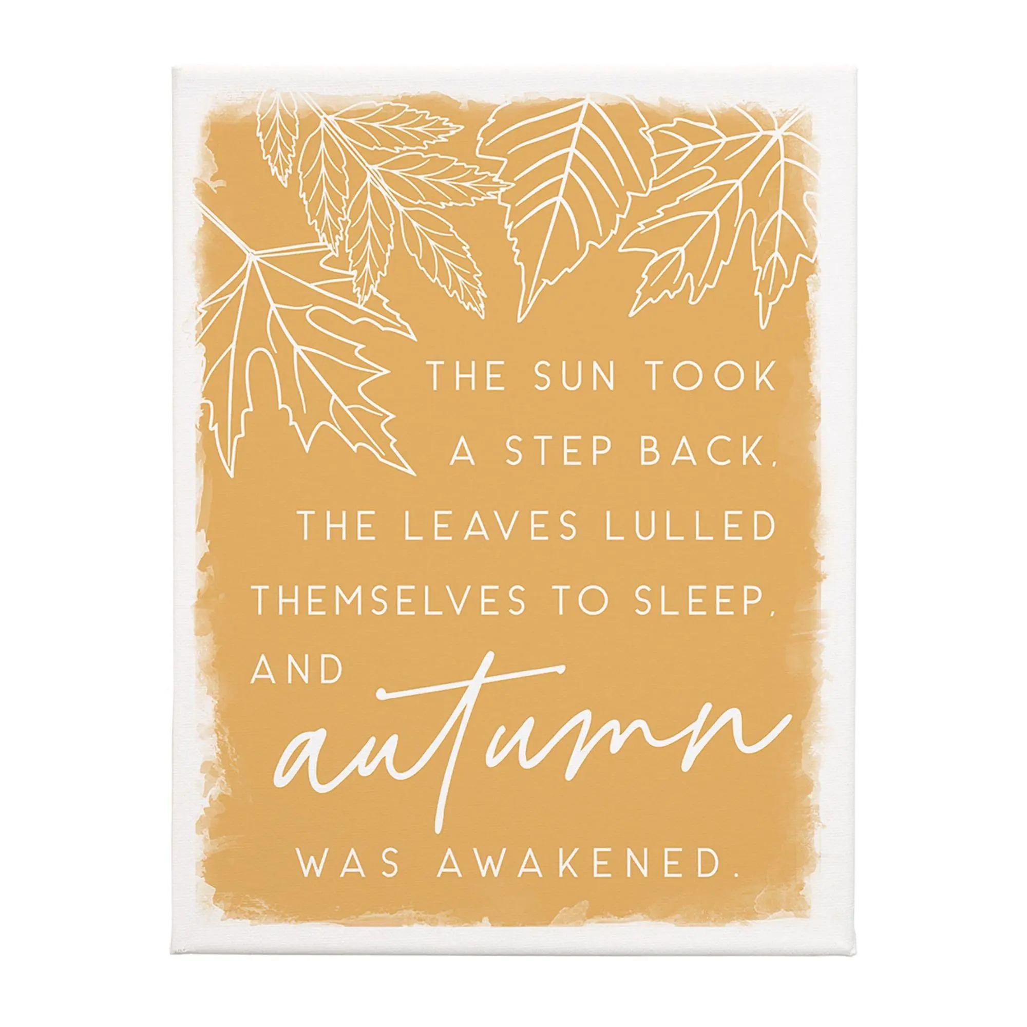 Sincere Surroundings 17" Autumn Awakened WrappeCanvas