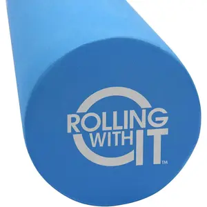 High Density Foam Roller for Physical Therapy, Muscle Roller for Exercise and Muscle Recovery, Eco-Friendly Back Roller, Firm Smooth Surface Massage Roller, Select Your Size