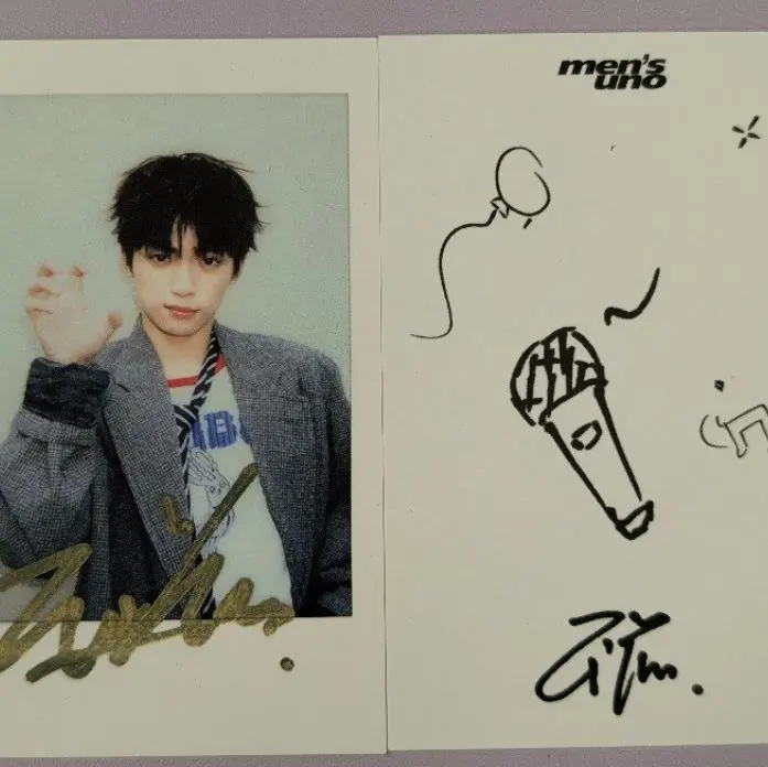 Revenged Love Ziyu x Men's Uno Magazine Photocard (Official Merch