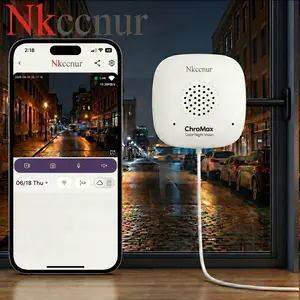 NKccnur PRO Windows Webcam - Smart AI Camera, 2K Full HD Resolution, Supports 2.4/5GHz Dual Band and Two-Way Audio Communication, Realizes AI Smart Alarm System Through Mobile App, Equipped with All-Weather Recording Function, , Safety