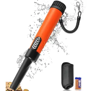 Detector Pinpointer for Adults, Fully Waterproof Underwater Detector Wand Pin Pointer with LCD Display & LED Light, 360°High Accuracy Detection, MD-880