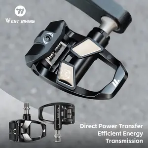 WESTBIKING Low-friction 3-bearing road bicycle, pedal-less, high-strength nylon glass fiber, smooth road bicycle pedal