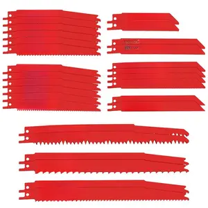 Reciprocating Saw Blade Set Metal Wood Cutting Saw Blades with Organizer Case  Hand Tools Heavy Duty Industrial Hardware High Quality Steel